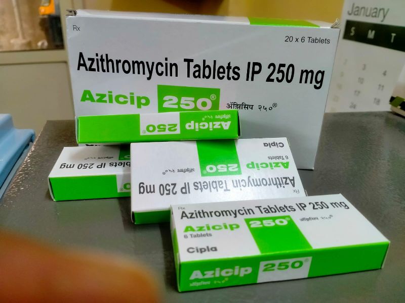 Azicip 250 Tablets, Grade : Pharma Grade