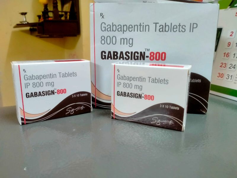 Gabasign-800 Tablets, Grade : Pharma Grade