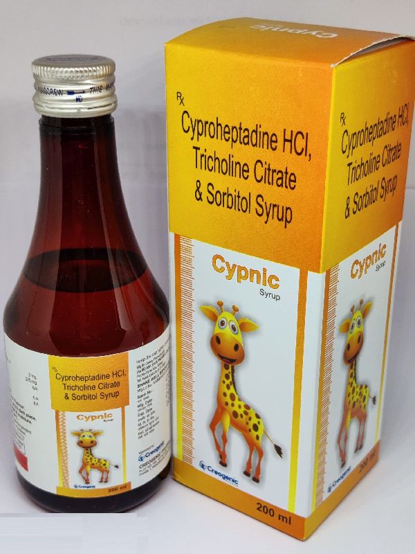 Cyproheptadine Hcl Syrup For Clinical Use Form Liquid Diverse