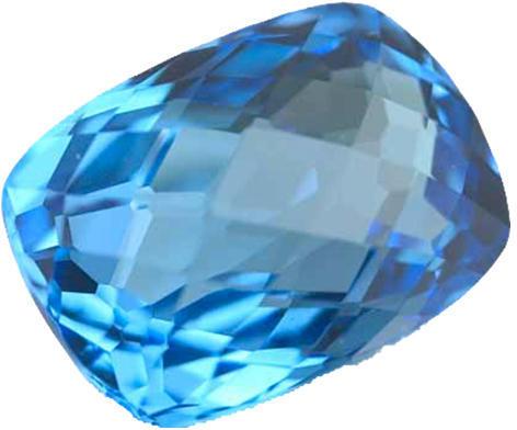Blue Zircon Precious Gemstone