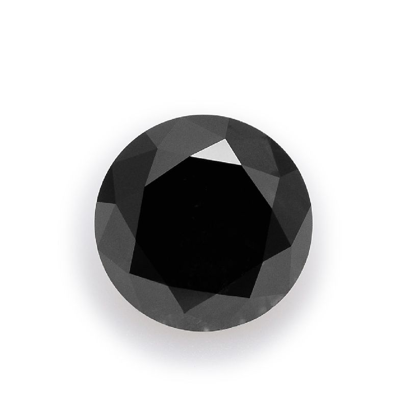 Light Black Moissanite Precious Gemstone