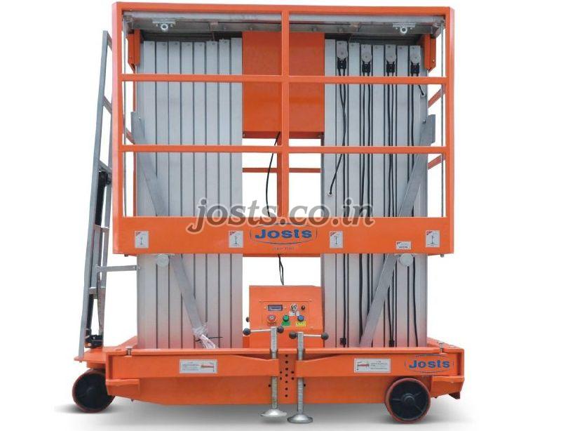 Aluminium Vertical Twin Mast Lift