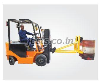 Electric Forklift With Drum Handling