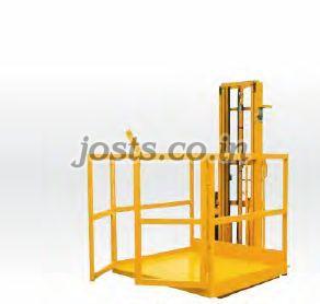 Electric Good Mast Scissor Lift, for Constructional