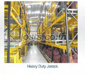 Josts Rectangular Polished Heavy Duty Racking System, for Industrial Use, Length : 10-15feet