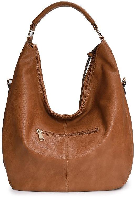 Leather ladies HOBO Bags, Closure Type : Zipper