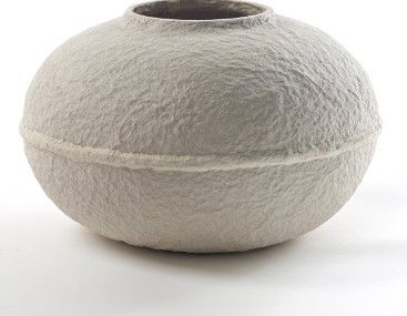 Paper Pulp Large Vase, for Decoration