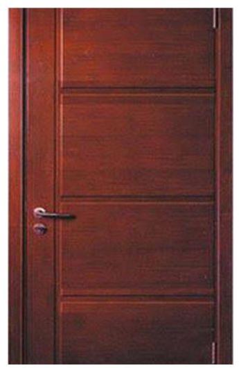 Natural Teak Veneer Door, for Home, Office, Color : Brown