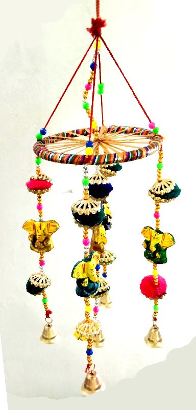 Ganesha Wind Chime, for Decoration, Style Type : Traditional