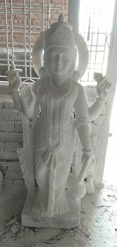 Marble Chaturbhuj Statue