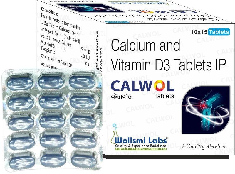 Calwol Tablets, Medicine Type : Allopathic