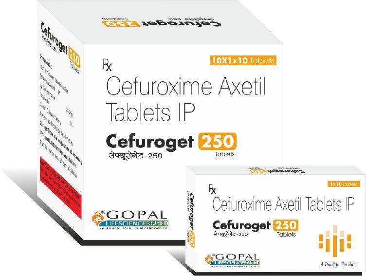 Cefuroget-250 Tablets