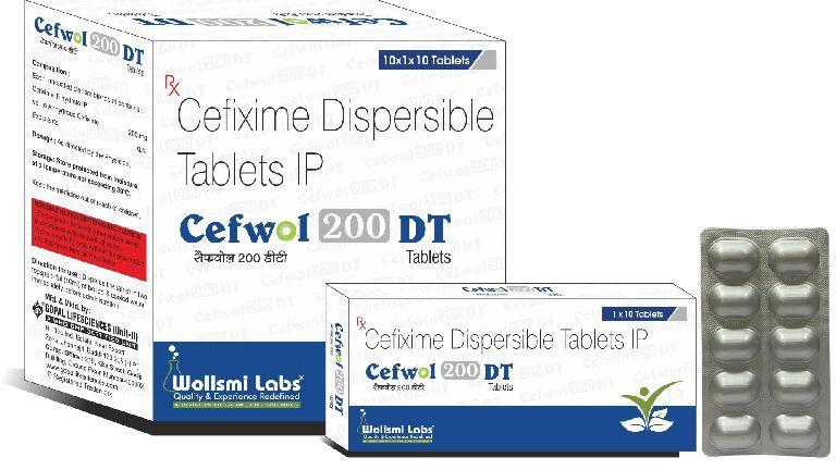 Cefwol 200 DT Tablets, Medicine Type : Allopathic