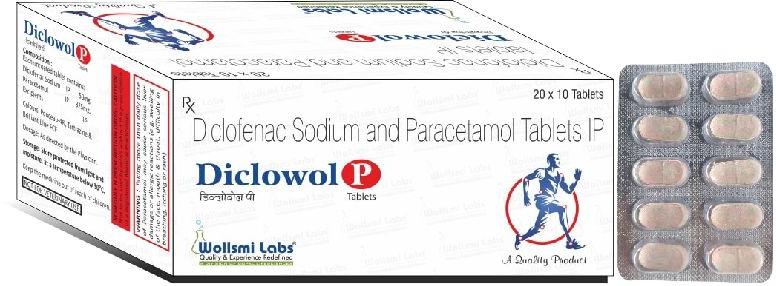 Diclowol P Tablets, Medicine Type : Allopathic