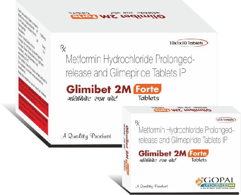 Glimibet-2M Forte Tablets