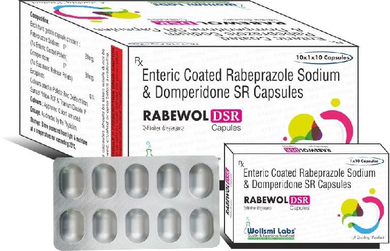 Rabewol DSR Capsules, for Clinic