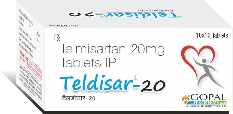 Teldisar-20 Tablets