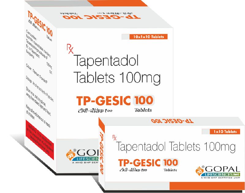 TPGesic 100 Tablets at Best Price in Panchkula Gopal Lifesciences