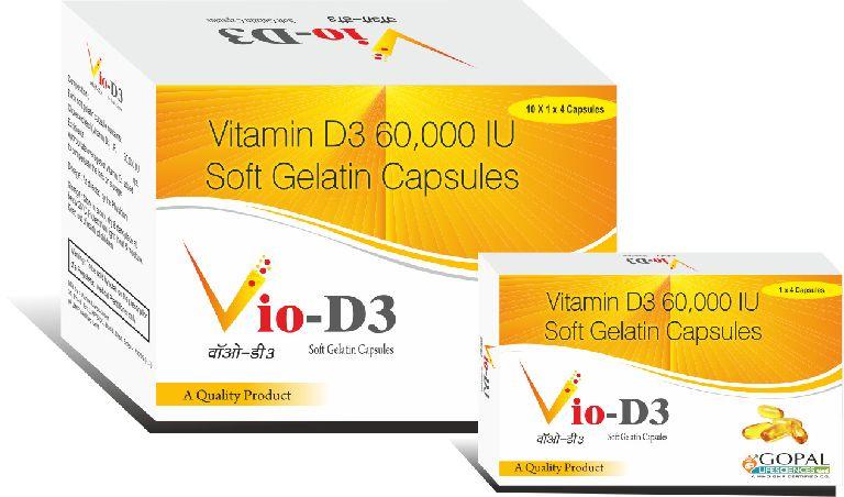 VIO-D3 Softgel Capsules