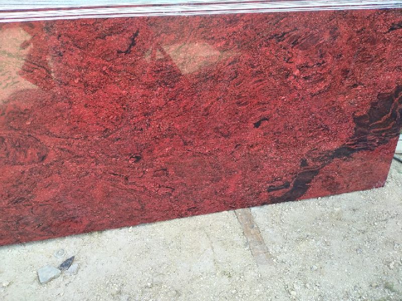 Red Stone Slabs