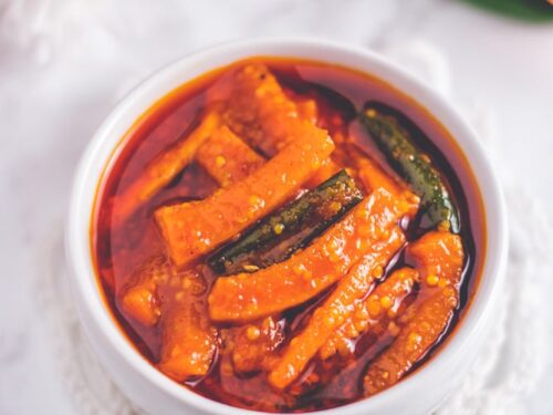 Carrot Pickle, for Human Consumption