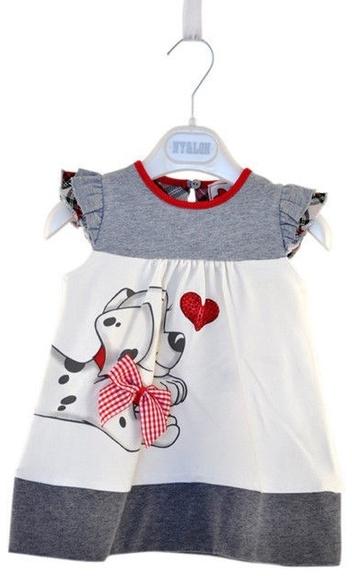 Round Printed Cotton Kids One Piece Dress, Sleeves Type : Sleevess
