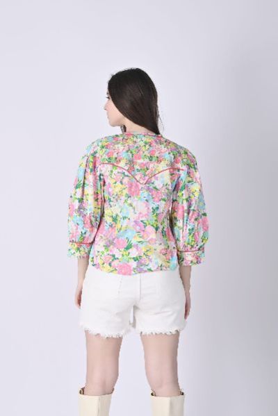 Womens Elesia Embroidery Blouse