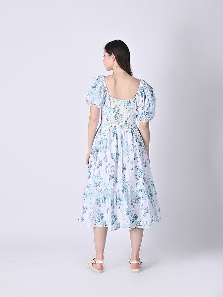 Womens Karin Love For Orchids Midi Dress