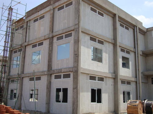 Fiber Cement Readymade Wall Panel, Color : Grey or customized
