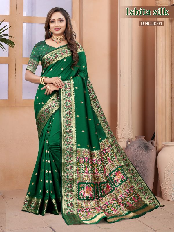 Pure Kanchpuram soft silk saree, for Dry Cleaning, Packaging Type : Poly  Bag, Box at Rs 6,800 / Piece in Chennai