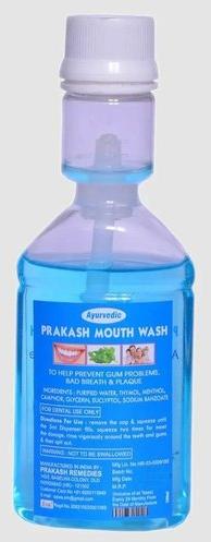 1 Piece PM-W-1 Mint Mouthwash, Packaging Type : Bottle