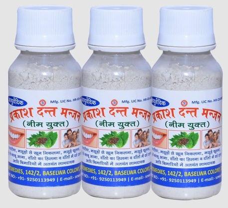 3 Piece Neem Dant Manjan Set, Shelf Life : 42 Months