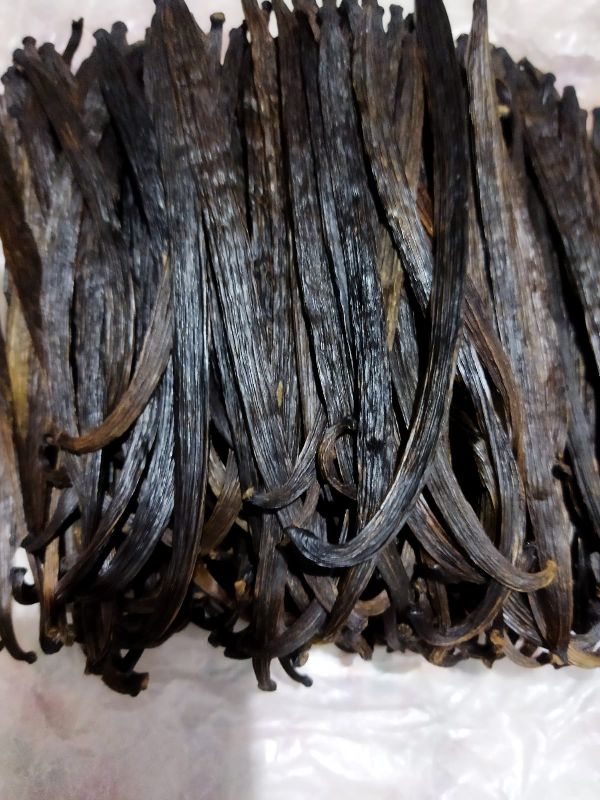 Common Vanilla Beans, for Cooking, Oil Extraction, Form : Dried