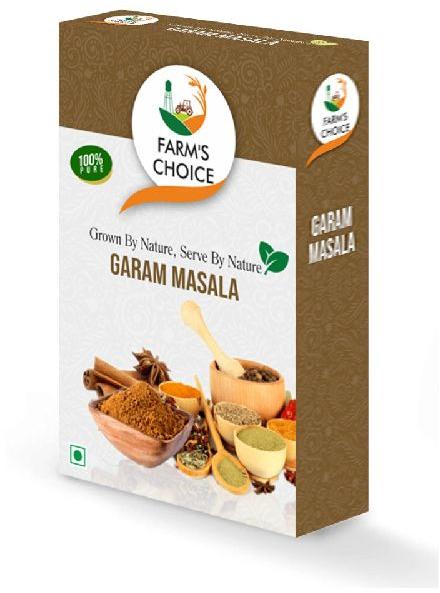 Blended Natural Farms choice Garam Masala, for Cooking, Certification : FSSAI Certified