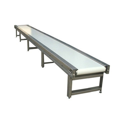Polished Stainless Steel Conveyor, for Industrial, Certificate : CE Certified