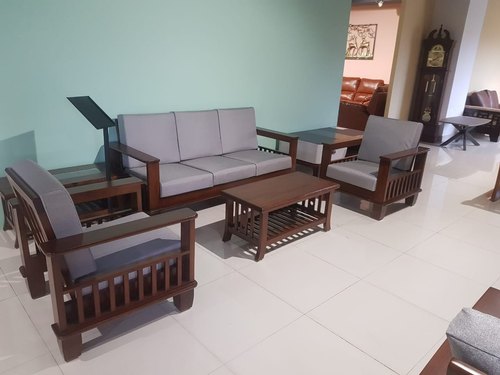 Polished Plain 311 Wooden Sofa Set, Feature : High Strength