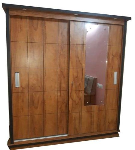Polished Wooden Sliding Cupboard, Feature : Fine Finished, Hard Structure, Long Life