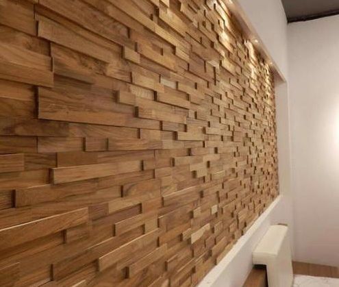 Wooden Wall Paneling Work