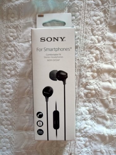 Sony Earphones, Color : Black