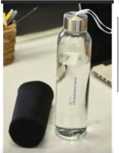 Glass water bottle, Capacity : 520ml
