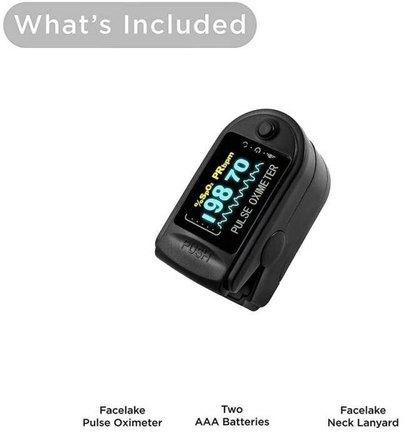 Portable Finger Pulse Oximeter