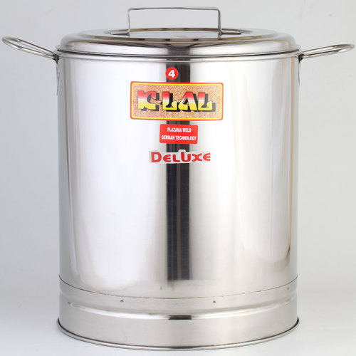 K Lal SS202 Mirror Finish Stainless Steel Water Container, Capacity : 10 to 60 Litre