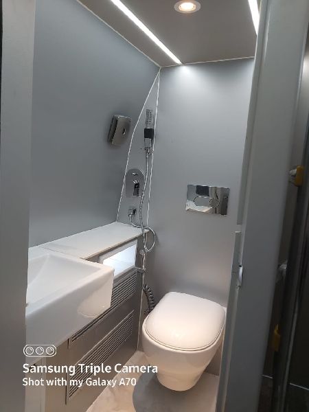 Vanity van with Toilet Bathrooms