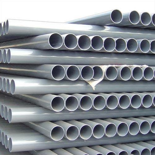 PVC Ribbed Screen Casing Pipe, Color : Grey
