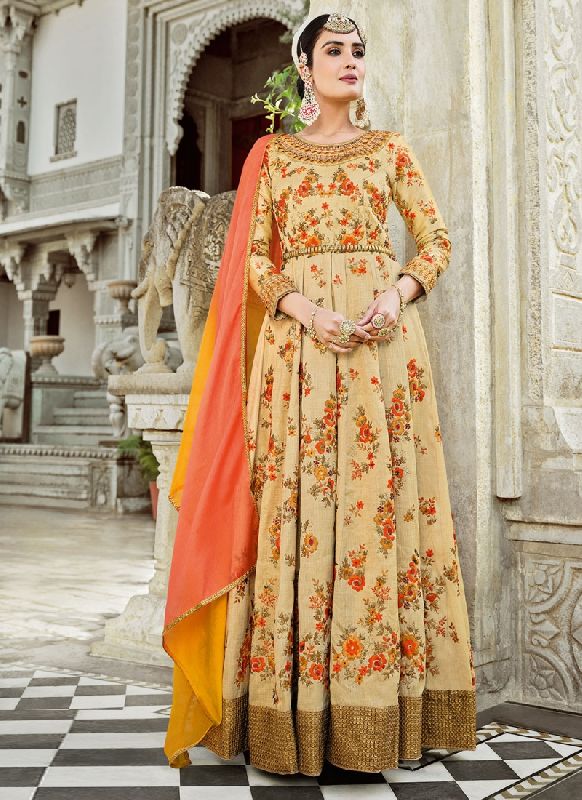 Handloom Silk Designer Suit, Occasion : Ceremonial,  Festival