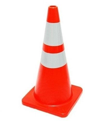 Soft PVC Reflective Traffic Safety Cone, Certification : ISI Certified