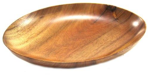 Wooden Plate, Shape : Oval