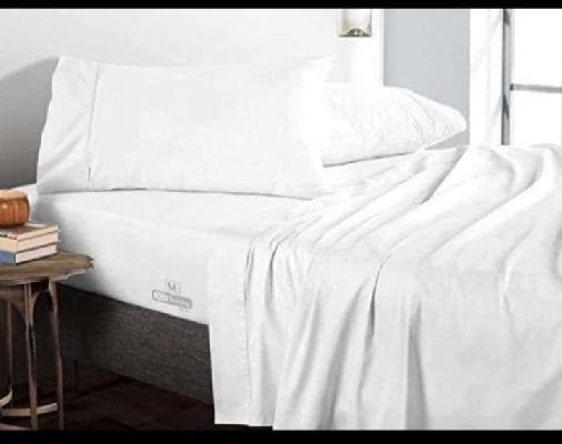 White Cotton Bed Sheets Mattress Protector Manufacturer from Delhi, Delhi