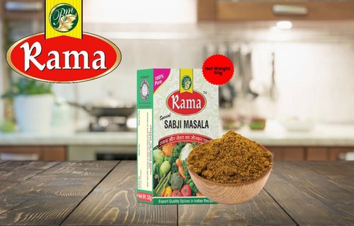 Rama Special Sabji Masala, Packaging Size : 50g