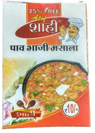 Atif Shahi pav bhaji masala, for Kitchen, Packaging Type : Box